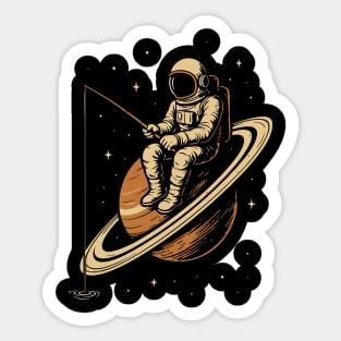 Interstellar Angler Sticker